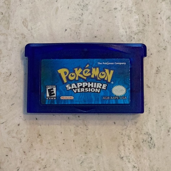 Pokemon Sapphire Version Nintendo Gameboy Advance Game Authentic Game Boy GBA - Picture 11 of 11